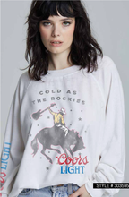 303595 - 530 Coors Light Graphic Sweatshirt: White / S