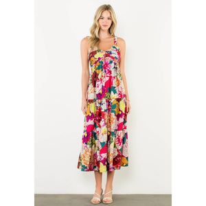 Sunset Garden Maxi Dress