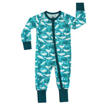 Whale Footie Romper (Bea & Louise)