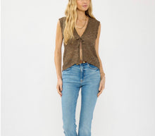 Tie Front Vest