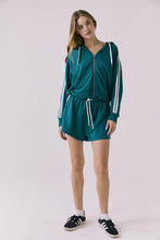 Abilenee Teal Hoodie
