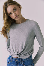 Azur Heather Grey Long Sleeve