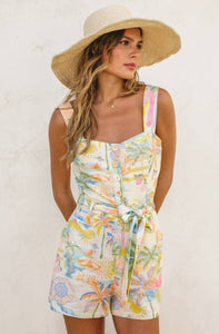 Coastline Sleeveless Romper