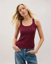 Monica Tank Burgundy