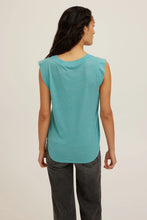 Rue V-Neck Tank Island Teal