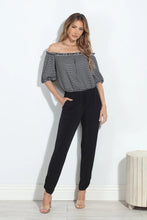 Black Stretch Joggers