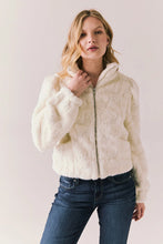 Starry White Puff Jacket