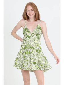 Bone Green Dress