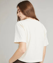 Relaxed Crop Tee Bone