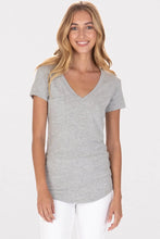 VINTAGE TEE: HEATHER GREY