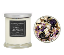 Fresh Scented Candles, Handmade Soy Candle, Crystal Candle: Peaceful Home / 12oz Glass Jar