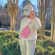 Bahama Breeze Fit All Sling Bag: Light Cream