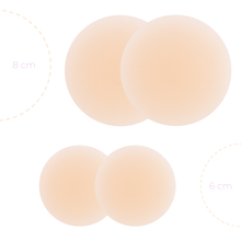 6cm Nipple Covers: Medium Tint