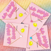 So Very Loved Heart Necklace: Pink