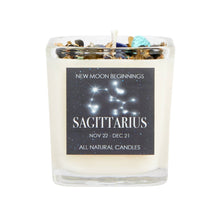 Fresh Scented Candles, Handmade Soy Candle, Crystal Candle: Peaceful Home / 12oz Glass Jar