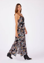 Floral  Lace Trim Maxi Dress
