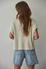 Eggshell White Modal Top