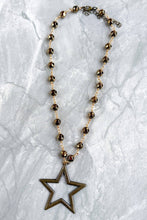 Talus Bronze Necklaces: Bronze Star