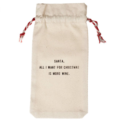 Wine Bag - All I Want For X-Mas (Seasonal)