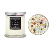 Fresh Scented Candles, Handmade Soy Candle, Crystal Candle: Peaceful Home / 12oz Glass Jar