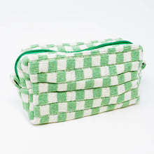 Check Yourself Cosmetic Bag: Red White