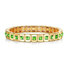 Sparkle Tile Bracelet-Green