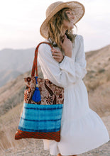 Multi Patchwork Oversized Shopper Bag