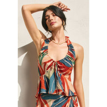 Sun Orange Halter Top