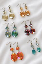 Carolina Earrings: Plum