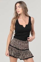 Leopard Lace Skort