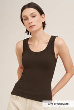 NS8216 - Reversible Ribbed Tank Top: 2270 Raisin