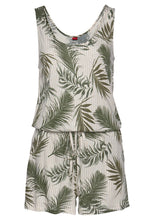 LASCANA Women's Sleeveless Print Romper: Multi Print / 10