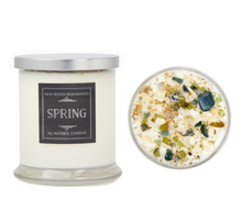 Fresh Scented Candles, Handmade Soy Candle, Crystal Candle: Peaceful Home / 12oz Glass Jar