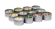Spring Candles, Spring Flowers Crystal Candles, Spring Decor: Rose / 8oz Round Tin