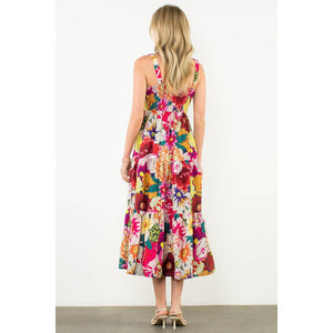 Sunset Garden Maxi Dress