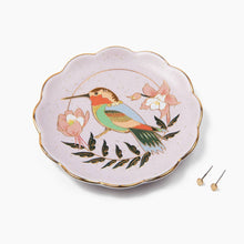 Jewelry Dish & Stud Earring Set Hummingbird