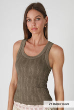 NS8465 - Vintage Reversible Lace Top: Vintage Smoky Olive