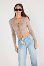 Light Wide Relaxed String Jeans