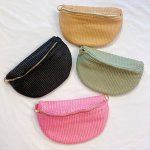 Bahama Breeze Fit All Sling Bag: Light Cream
