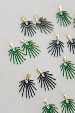 Olive Sunburst  Earrings