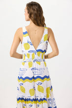 Peyton Maxi Dress: Amalfi Yellow / One Size