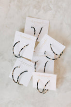 St Armand’s  Blonde Tortoise Hoop Earrings