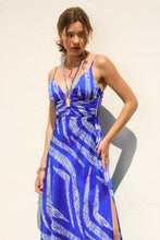 Breezy Sky Halter Dress