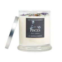 Sweet Scented Candles, Handmade Soy Candle, Crystal Candle: Happy Birthday / 8oz Round Tin