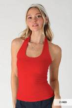 NS8392 - Clean Line Halter Top: 2269 Earth Olive