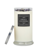 Fresh Scented Candles, Handmade Soy Candle, Crystal Candle: Peaceful Home / 12oz Glass Jar
