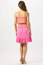 Ryden Mini Dress: Coral Berry Ombre / One Size