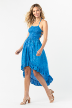 Bellini Midi Dress: Batik Salt Pacific / One Size