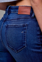 Dark Wash Cuffed Stretch 31" Inseam Straight Jean