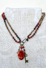 Suki Necklace - Fire Agate